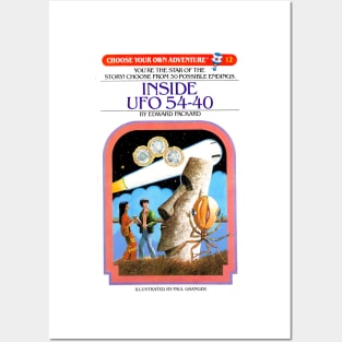 INSIDE UFO 54-40 Posters and Art